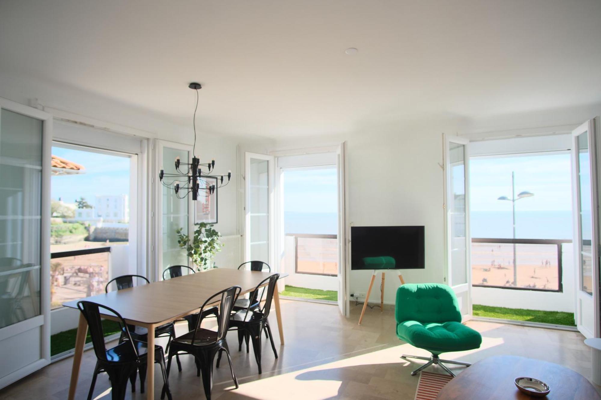 Appartement Avec Balcons Vue Mer A Pontaillac Royan Esterno foto